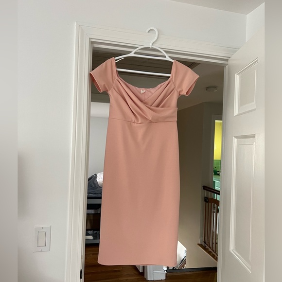 Maternity dress pink blush - Picture 1 of 2